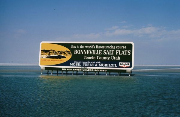 Bonneville Sign, 1964
